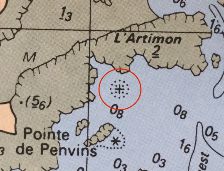 Examen du permis bateau option côtière : Lire une carte marine - Bateau ...